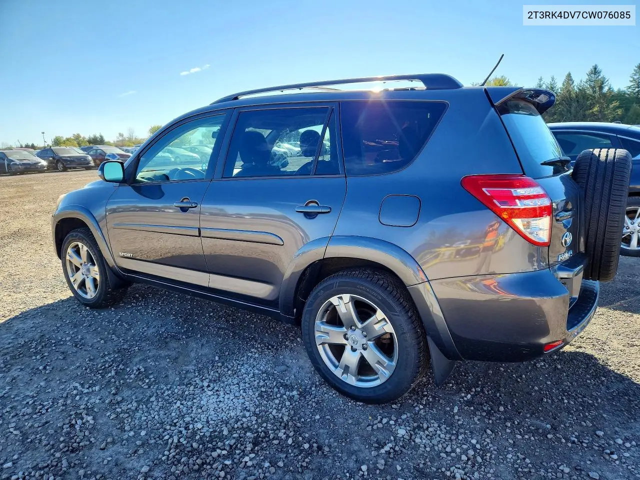2012 TOYOTA RAV 4 VIN 2T3RK4DV7CW076085 — фото 2