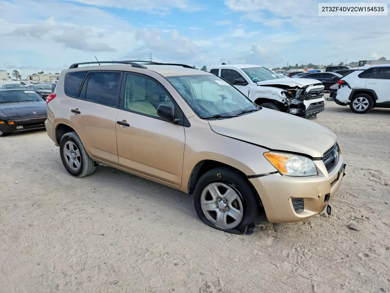 2012 TOYOTA RAV 4 VIN 2T3ZF4DV2CW154535 — фото 4