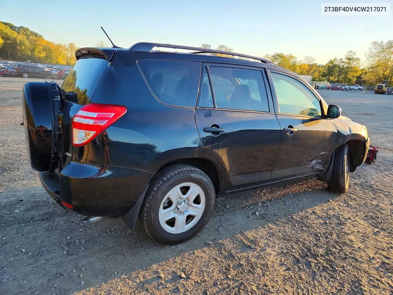 2012 TOYOTA RAV 4 VIN 2T3BF4DV4CW217071 — фото 3