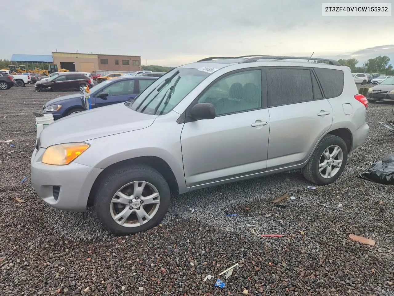 TOYOTA RAV 4 2012, VIN 2T3ZF4DV1CW155952