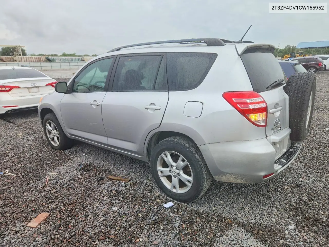 2012 TOYOTA RAV 4 VIN 2T3ZF4DV1CW155952 — фото 2