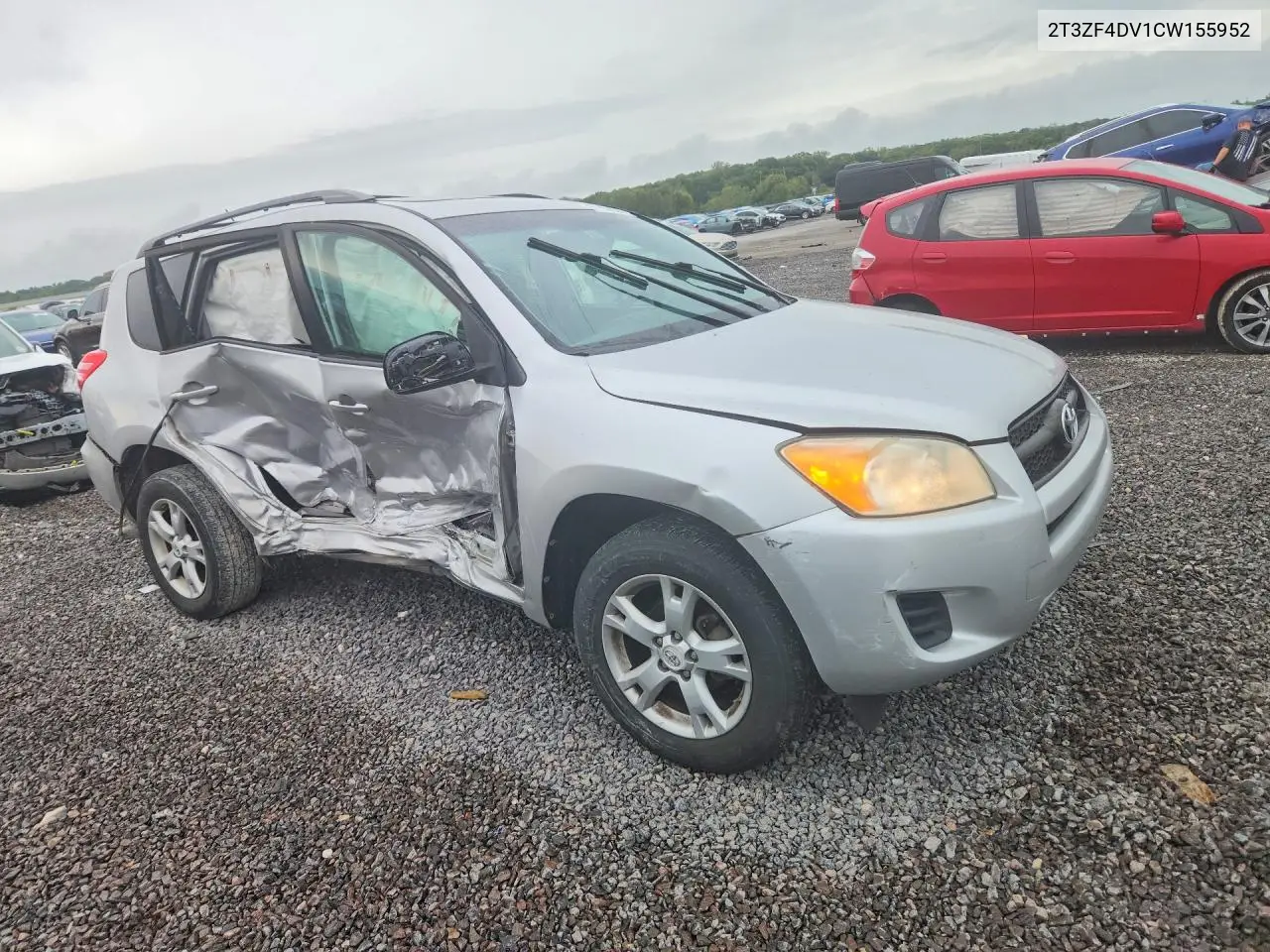 2012 TOYOTA RAV 4 VIN 2T3ZF4DV1CW155952 — фото 4