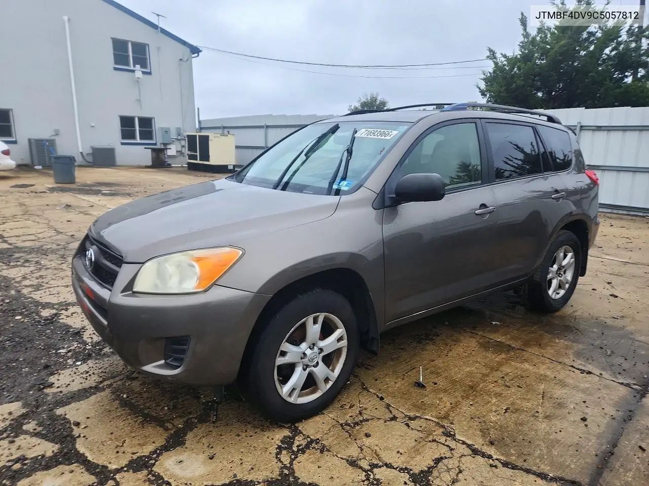 TOYOTA RAV 4 2012, VIN JTMBF4DV9C5057812