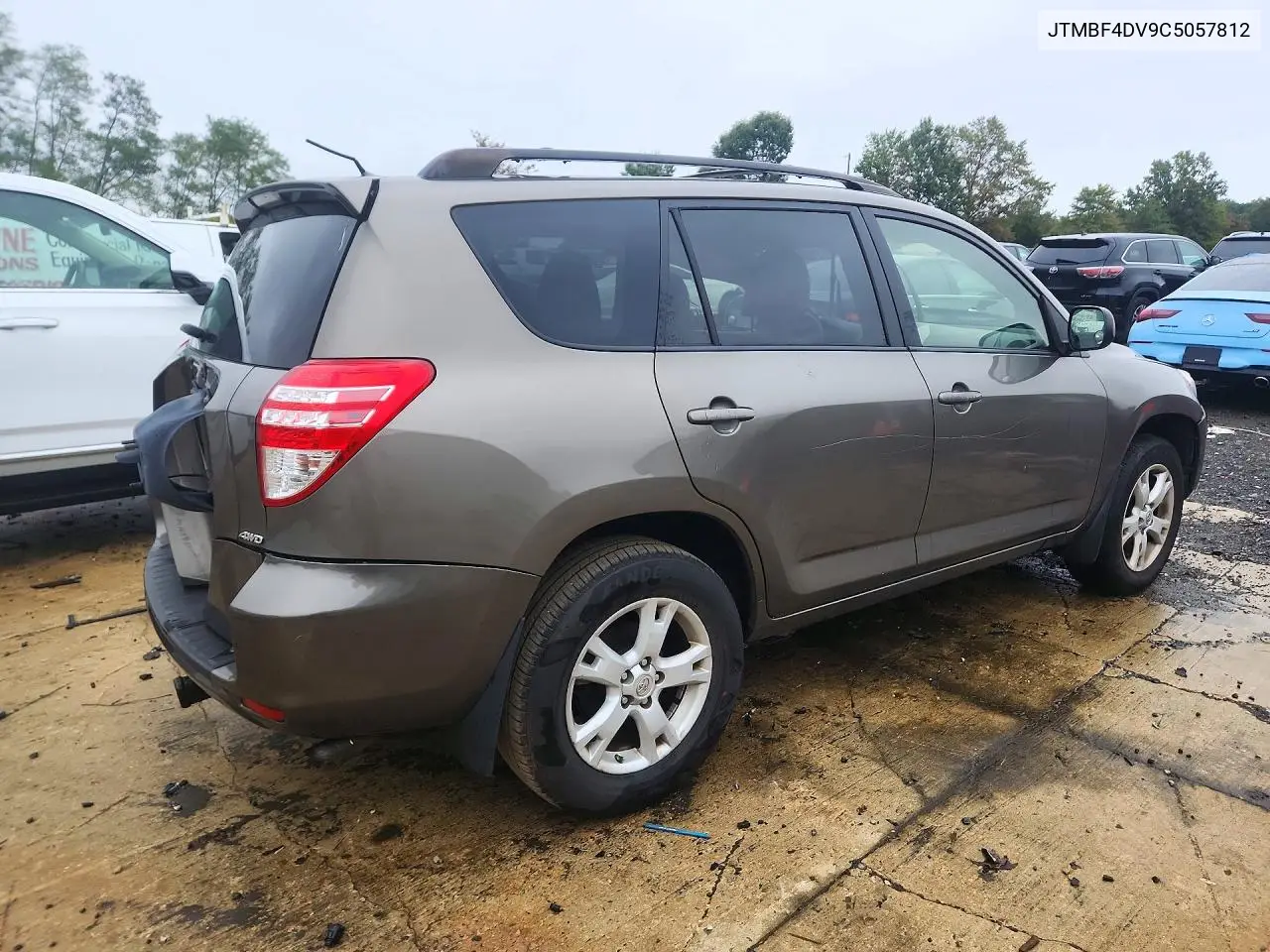 2012 TOYOTA RAV 4 VIN JTMBF4DV9C5057812 — фото 3