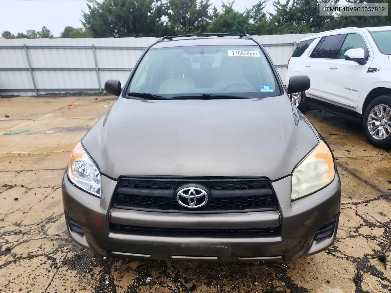 2012 TOYOTA RAV 4 VIN JTMBF4DV9C5057812 — фото 5