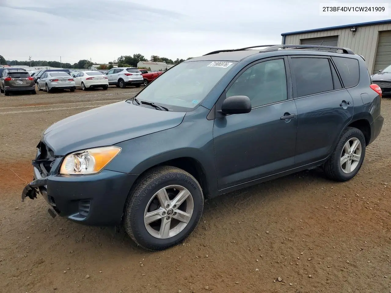 TOYOTA RAV 4 2012, VIN 2T3BF4DV1CW241909
