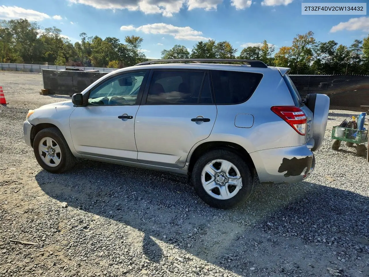 2012 TOYOTA RAV 4 VIN 2T3ZF4DV2CW134432 — фото 2