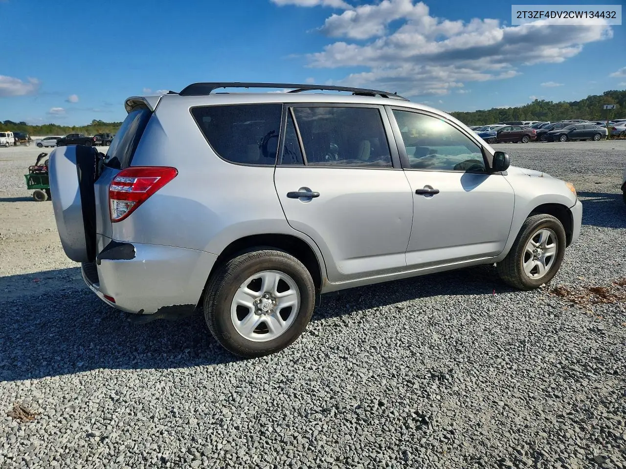 2012 TOYOTA RAV 4 VIN 2T3ZF4DV2CW134432 — фото 3