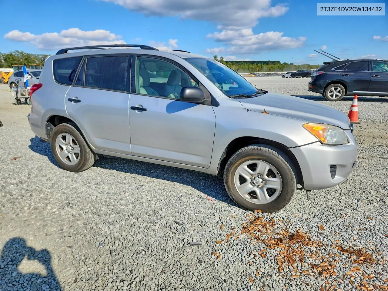 2012 TOYOTA RAV 4 VIN 2T3ZF4DV2CW134432 — фото 4