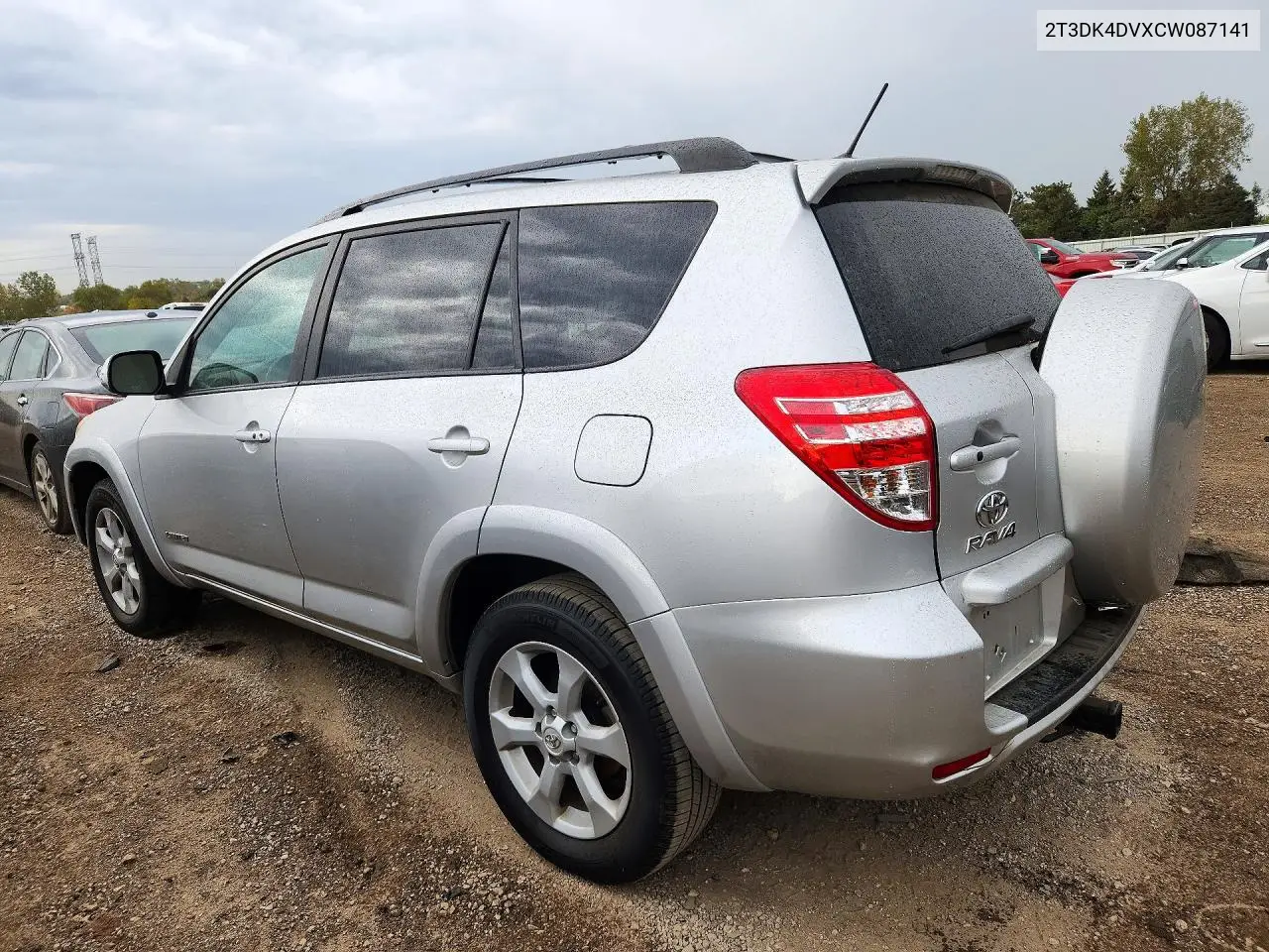 2012 TOYOTA RAV 4 VIN 2T3DK4DVXCW087141 — фото 2