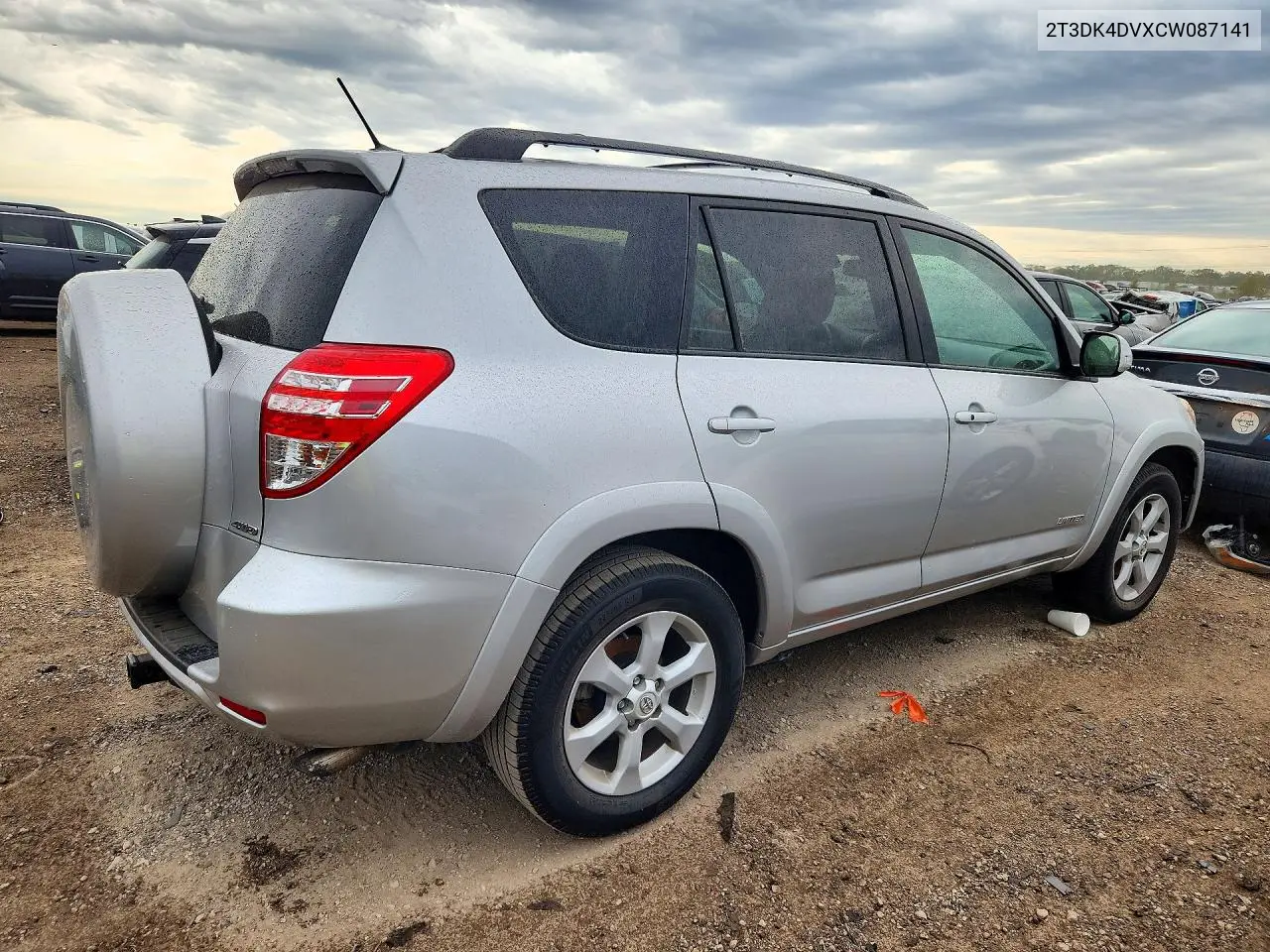 2012 TOYOTA RAV 4 VIN 2T3DK4DVXCW087141 — фото 3