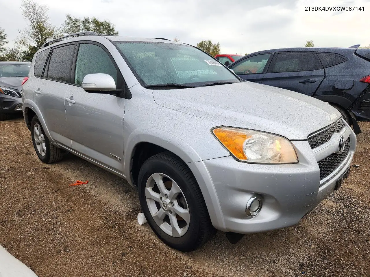 2012 TOYOTA RAV 4 VIN 2T3DK4DVXCW087141 — фото 4