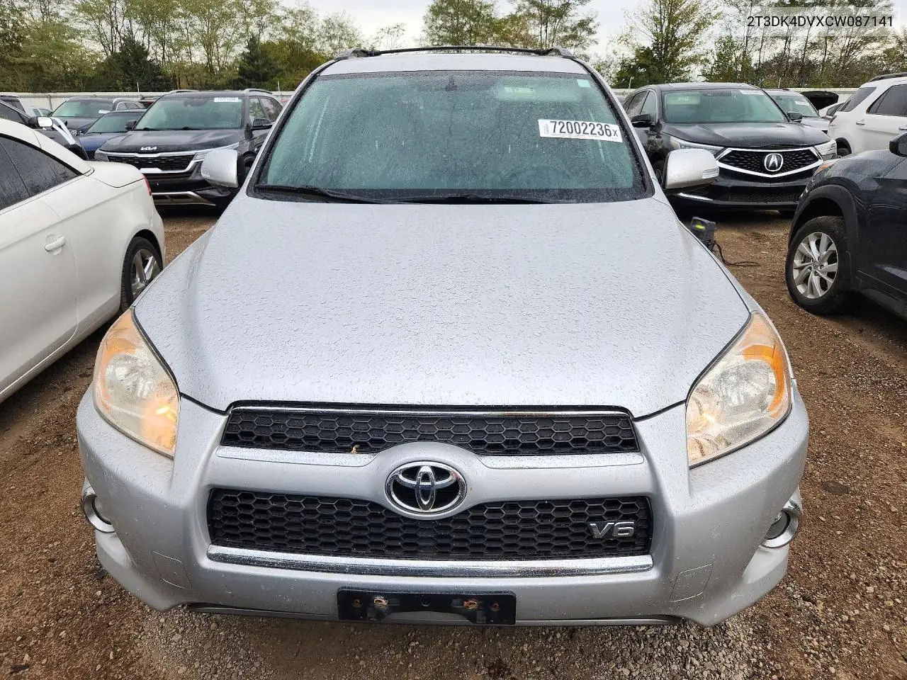 2012 TOYOTA RAV 4 VIN 2T3DK4DVXCW087141 — фото 5