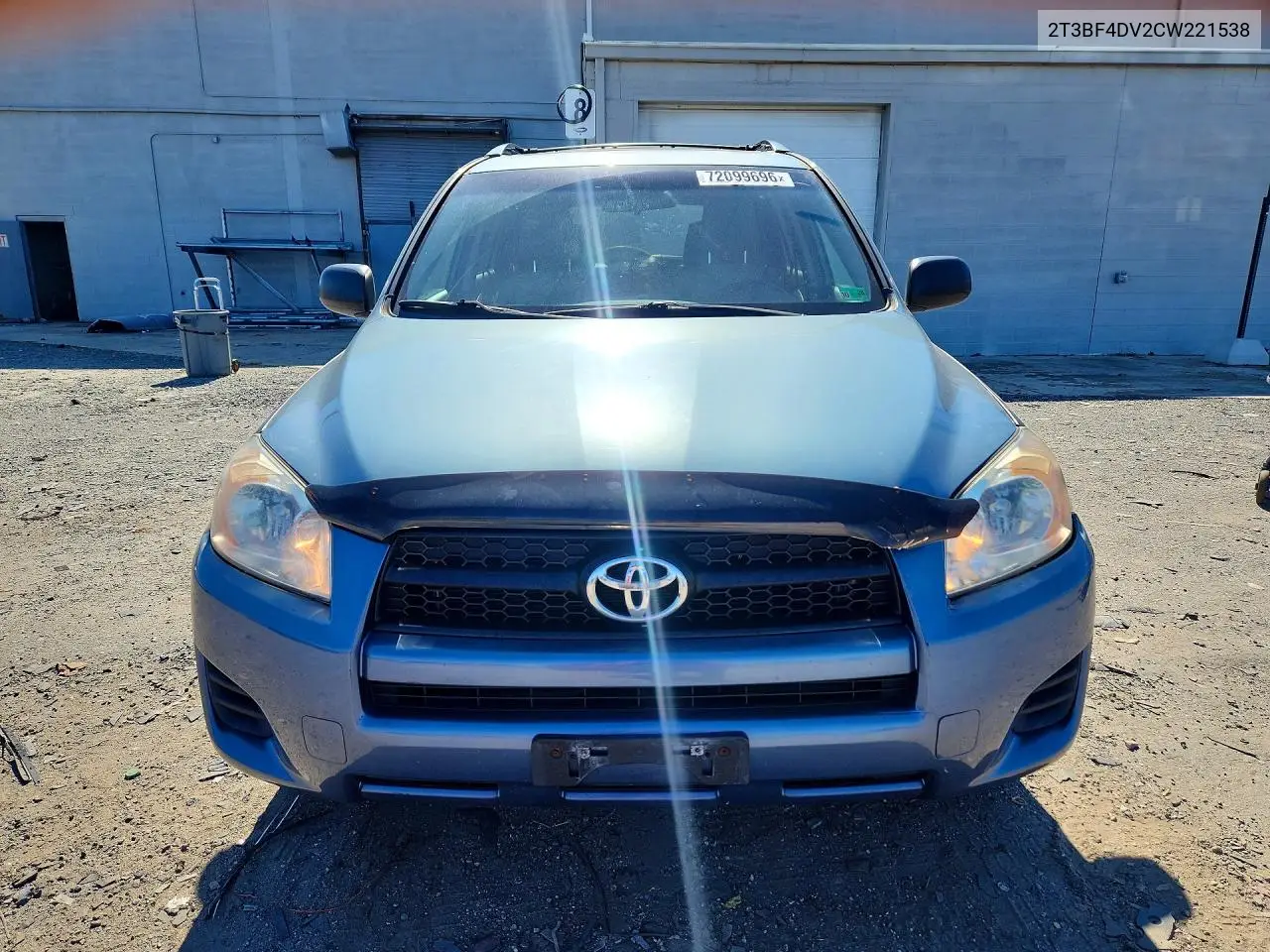 2012 TOYOTA RAV 4 VIN 2T3BF4DV2CW221538 — фото 5