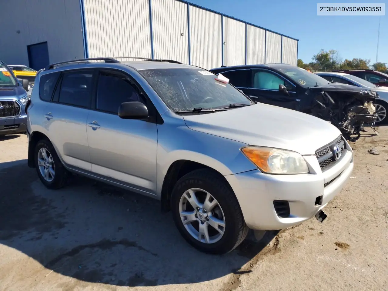 2012 TOYOTA RAV 4 VIN 2T3BK4DV5CW093551 — фото 4