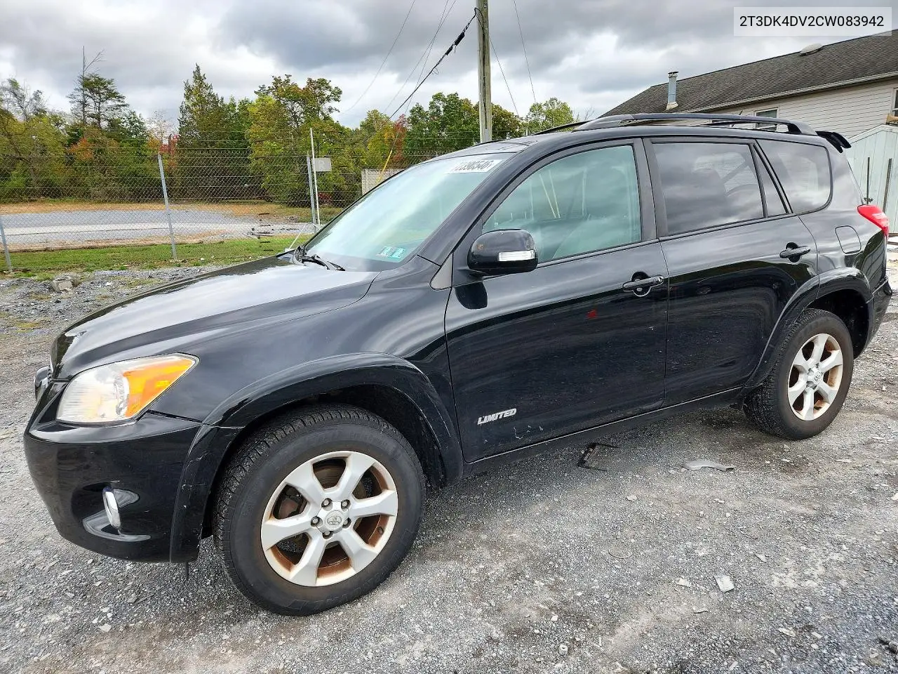 TOYOTA RAV 4 2012, VIN 2T3DK4DV2CW083942