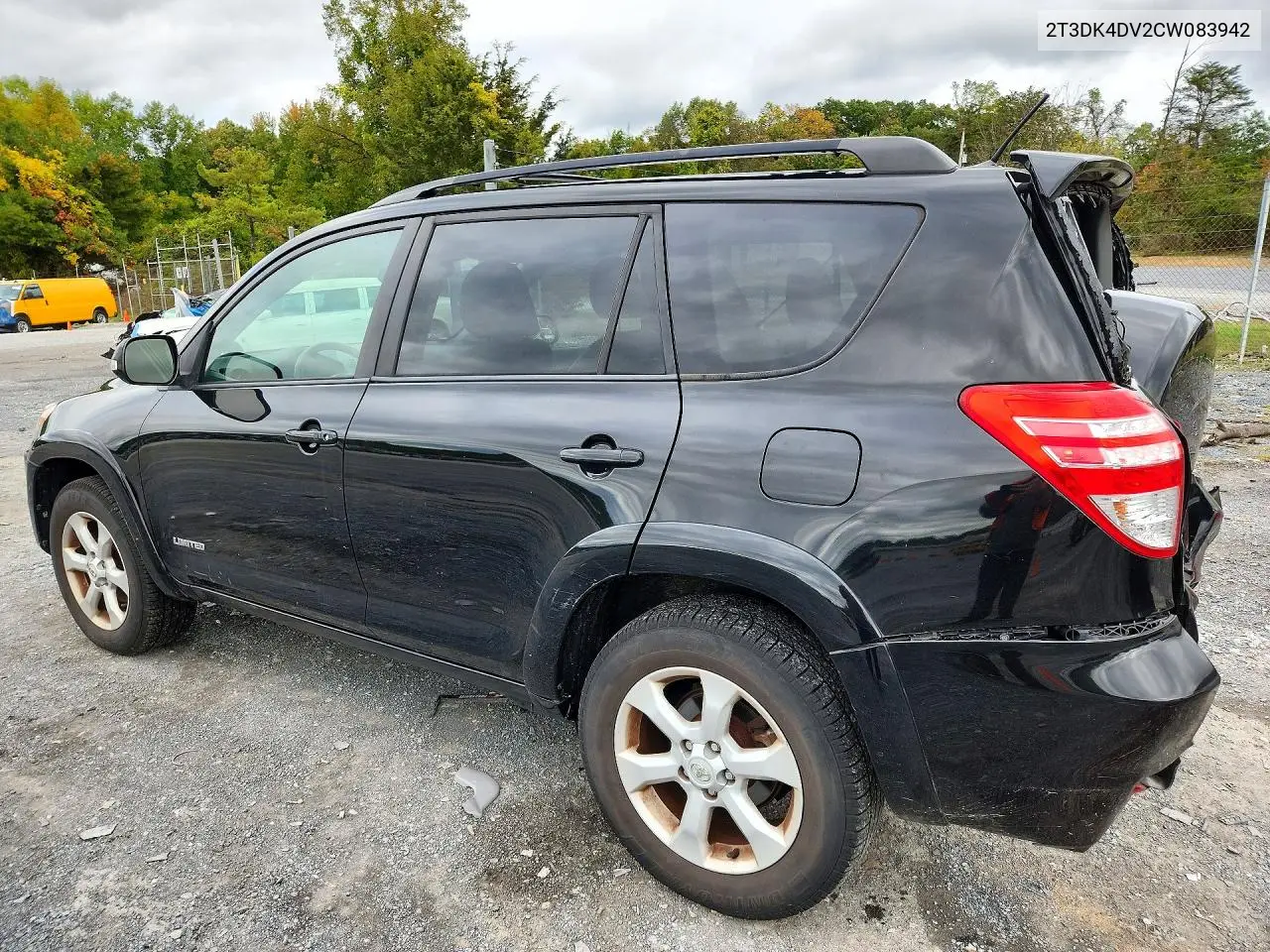 2012 TOYOTA RAV 4 VIN 2T3DK4DV2CW083942 — фото 2