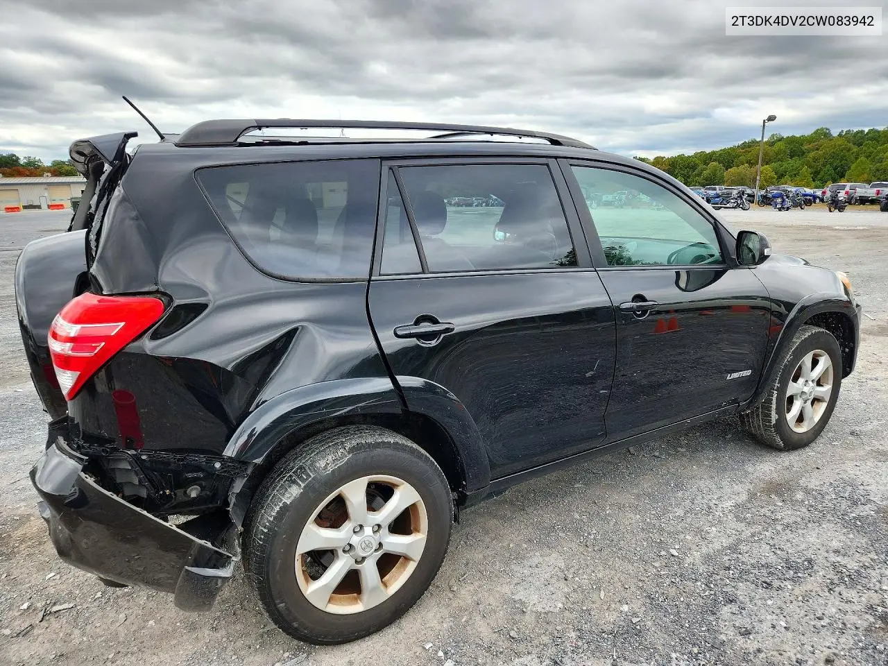 2012 TOYOTA RAV 4 VIN 2T3DK4DV2CW083942 — фото 3