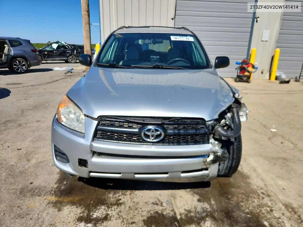 2012 TOYOTA RAV 4 VIN 2T3ZF4DV2CW141414 — фото 5