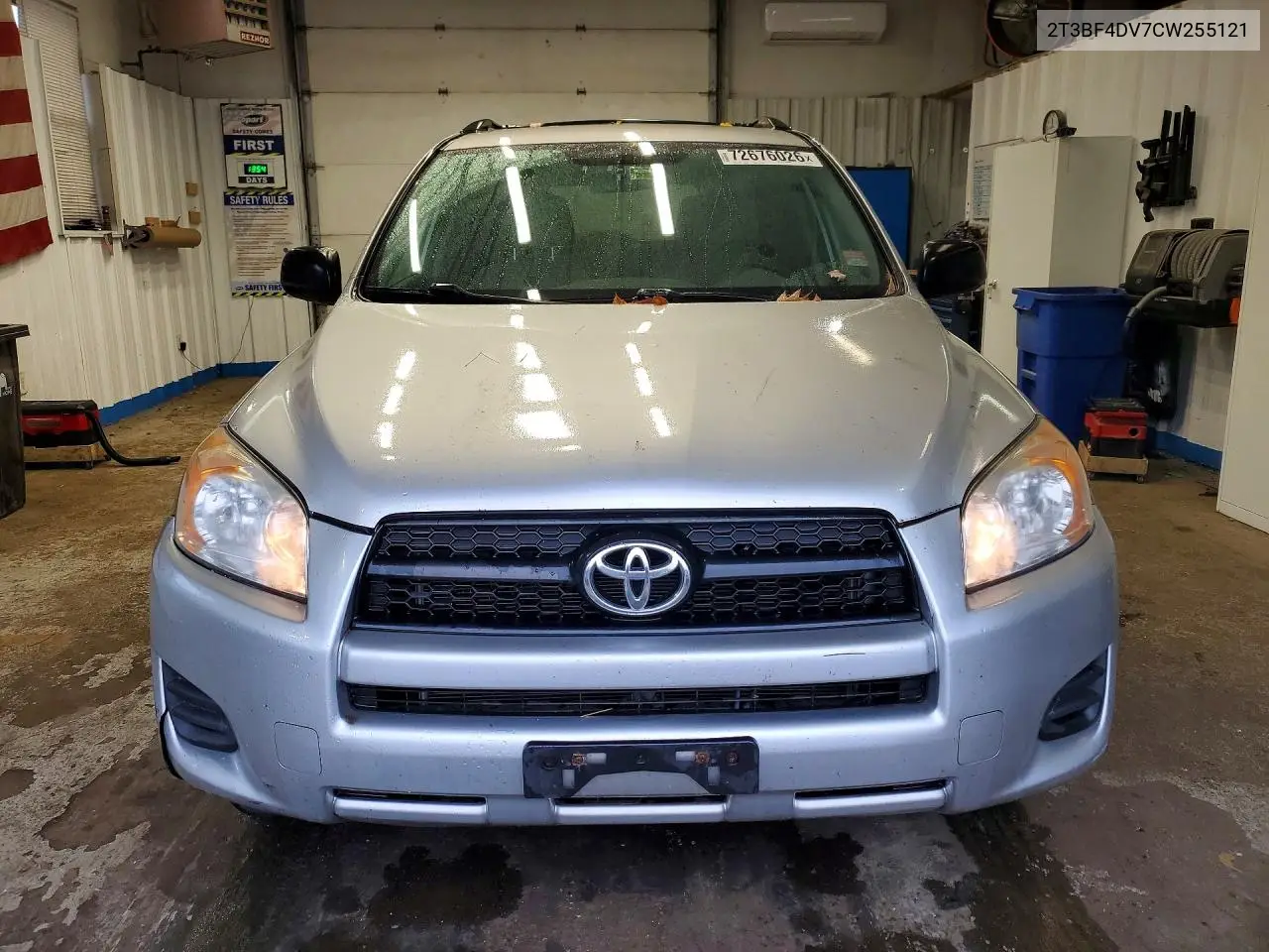 2012 TOYOTA RAV 4 VIN 2T3BF4DV7CW255121 — фото 5