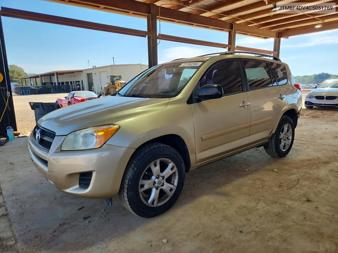 TOYOTA RAV 4 2012, VIN JTMBF4DV4C5051769