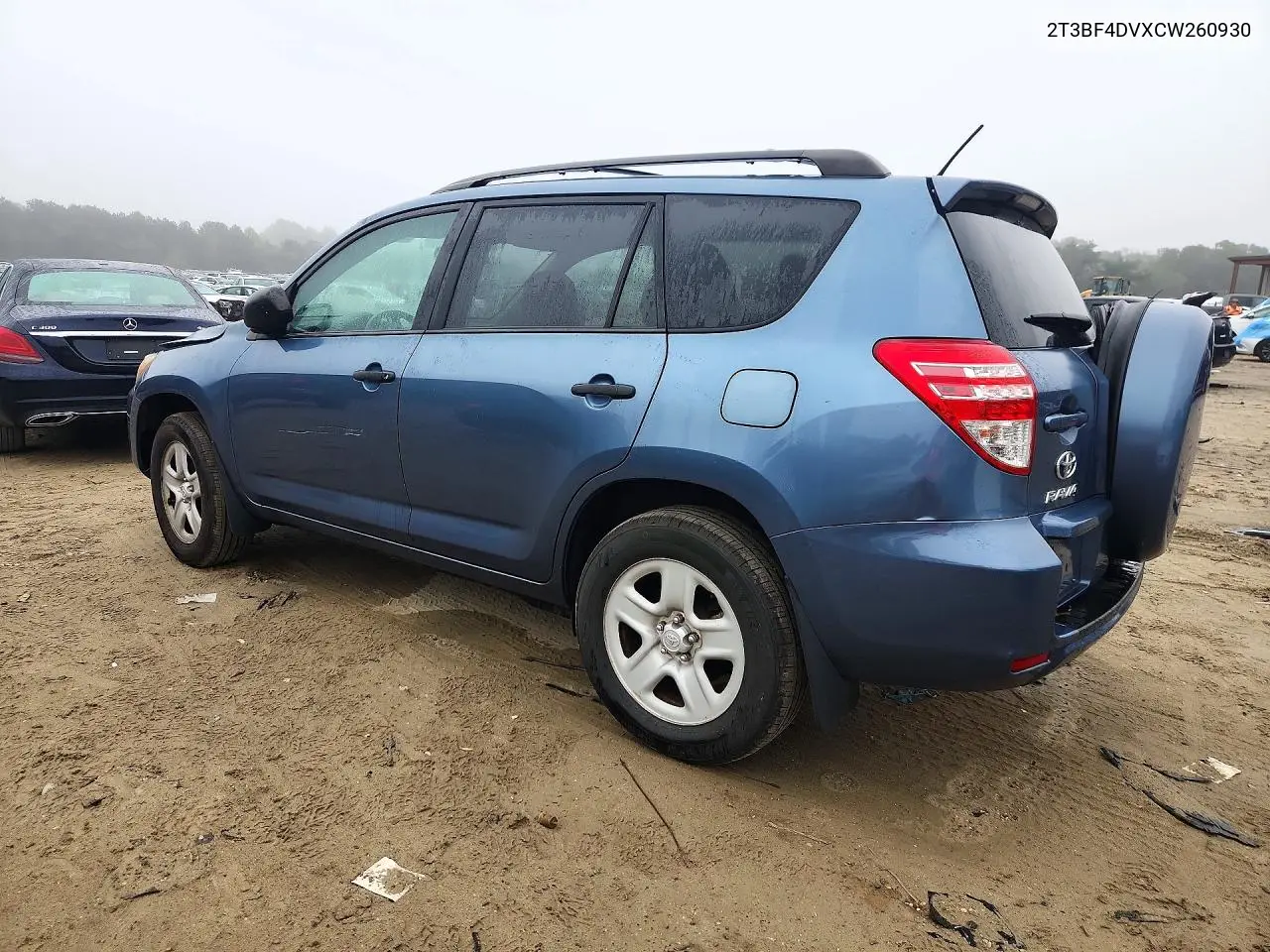 2012 TOYOTA RAV 4 VIN 2T3BF4DVXCW260930 — фото 2