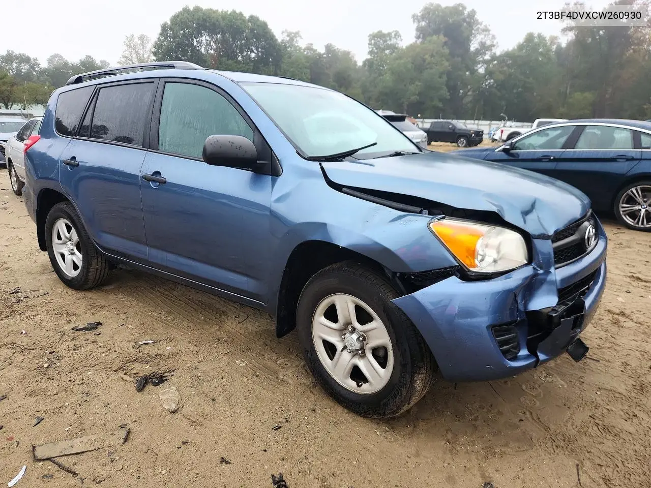 2012 TOYOTA RAV 4 VIN 2T3BF4DVXCW260930 — фото 4