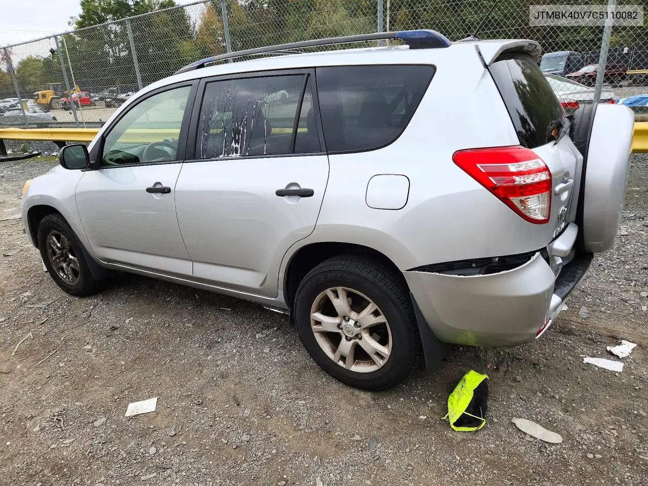 2012 TOYOTA RAV 4 VIN JTMBK4DV7C5110082 — фото 2
