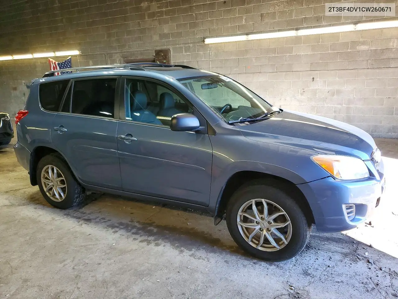 2012 TOYOTA RAV 4 VIN 2T3BF4DV1CW260671 — фото 4