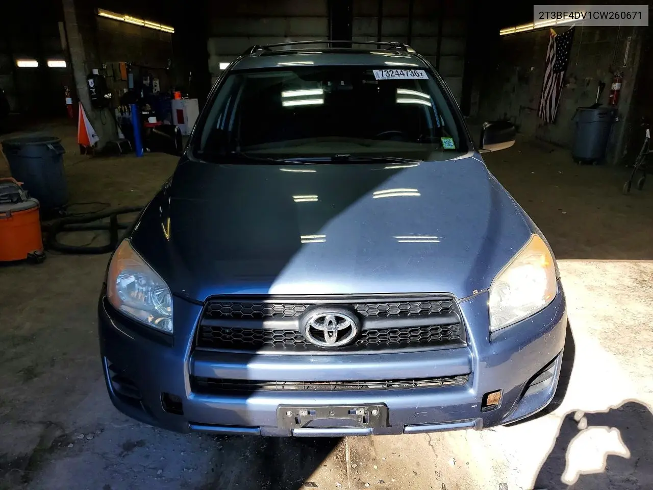 2012 TOYOTA RAV 4 VIN 2T3BF4DV1CW260671 — фото 5