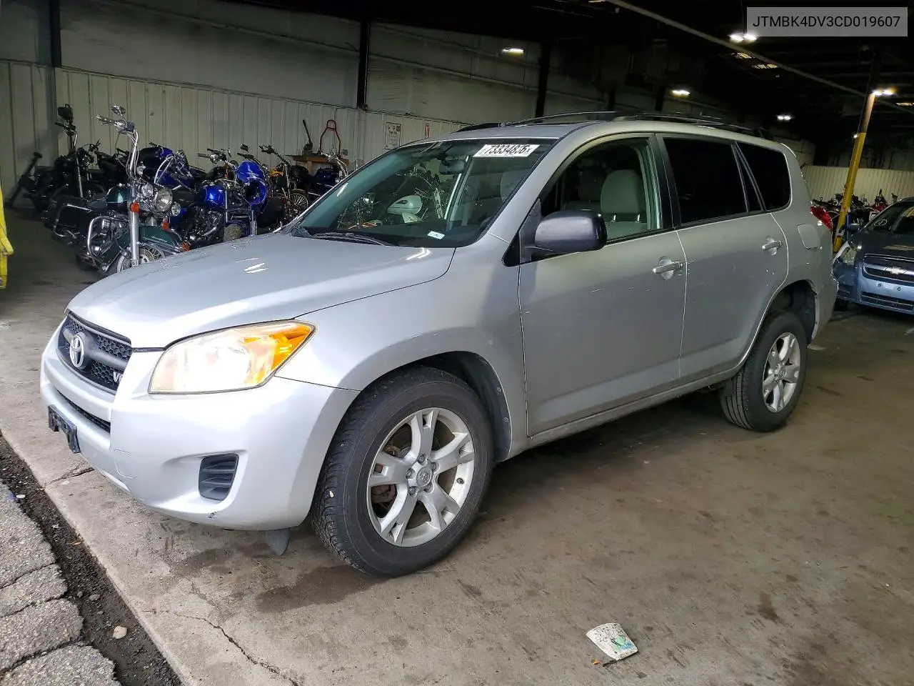 TOYOTA RAV 4 2012, VIN JTMBK4DV3CD019607