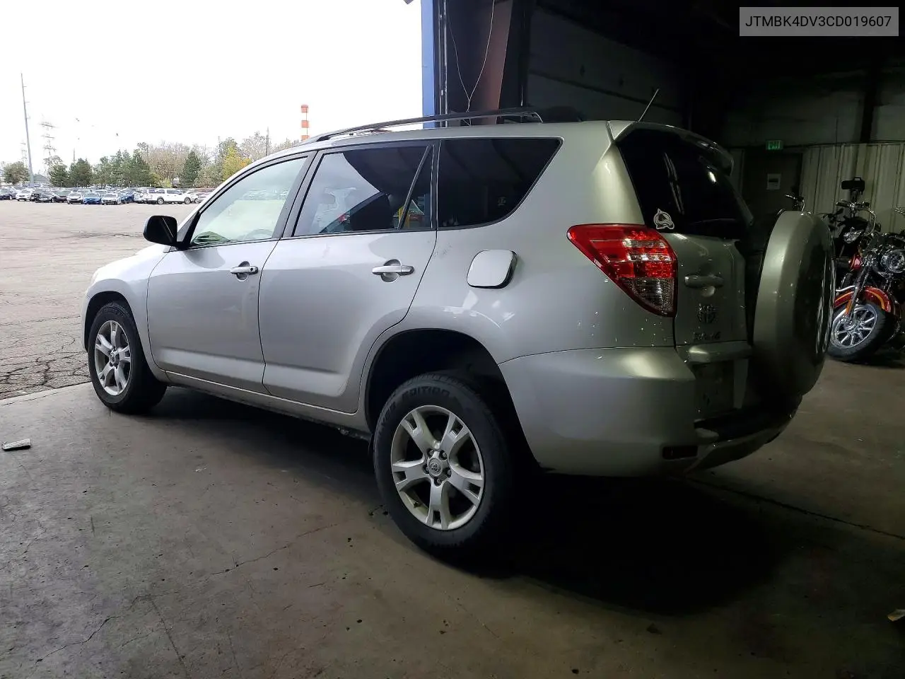 2012 TOYOTA RAV 4 VIN JTMBK4DV3CD019607 — фото 2