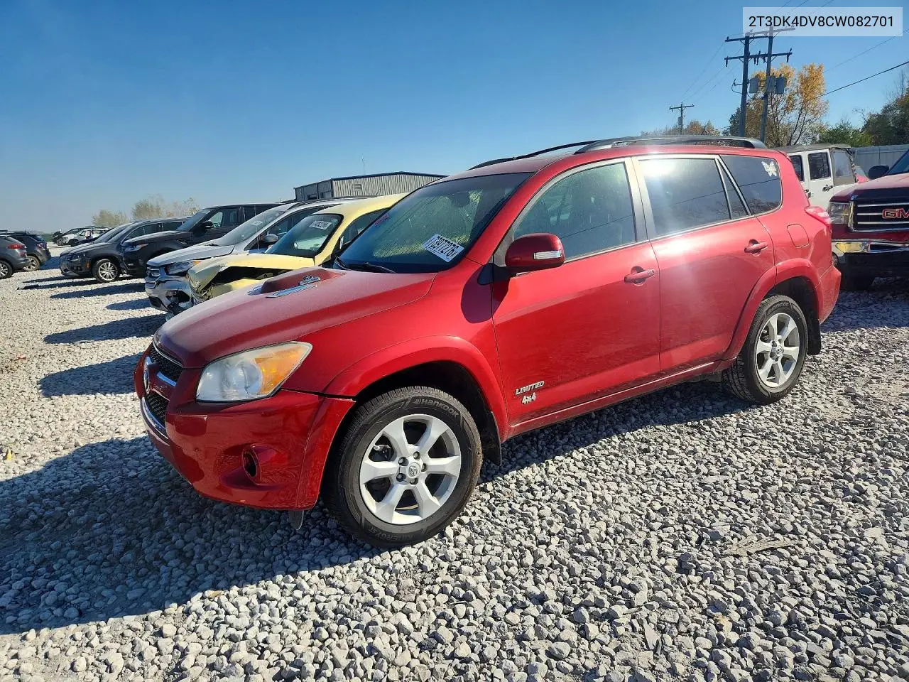 TOYOTA RAV 4 2012, VIN 2T3DK4DV8CW082701