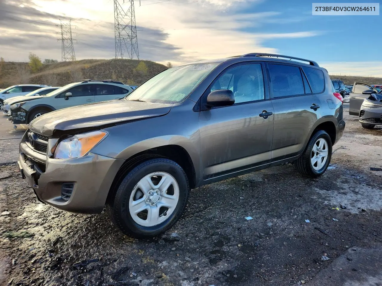 TOYOTA RAV 4 2012, VIN 2T3BF4DV3CW264611