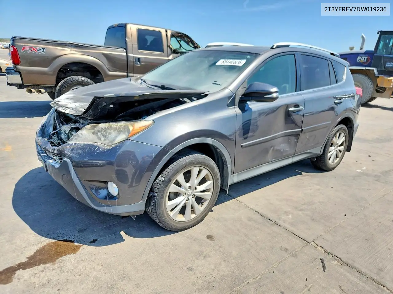 TOYOTA RAV 4 2013, VIN 2T3YFREV7DW019236