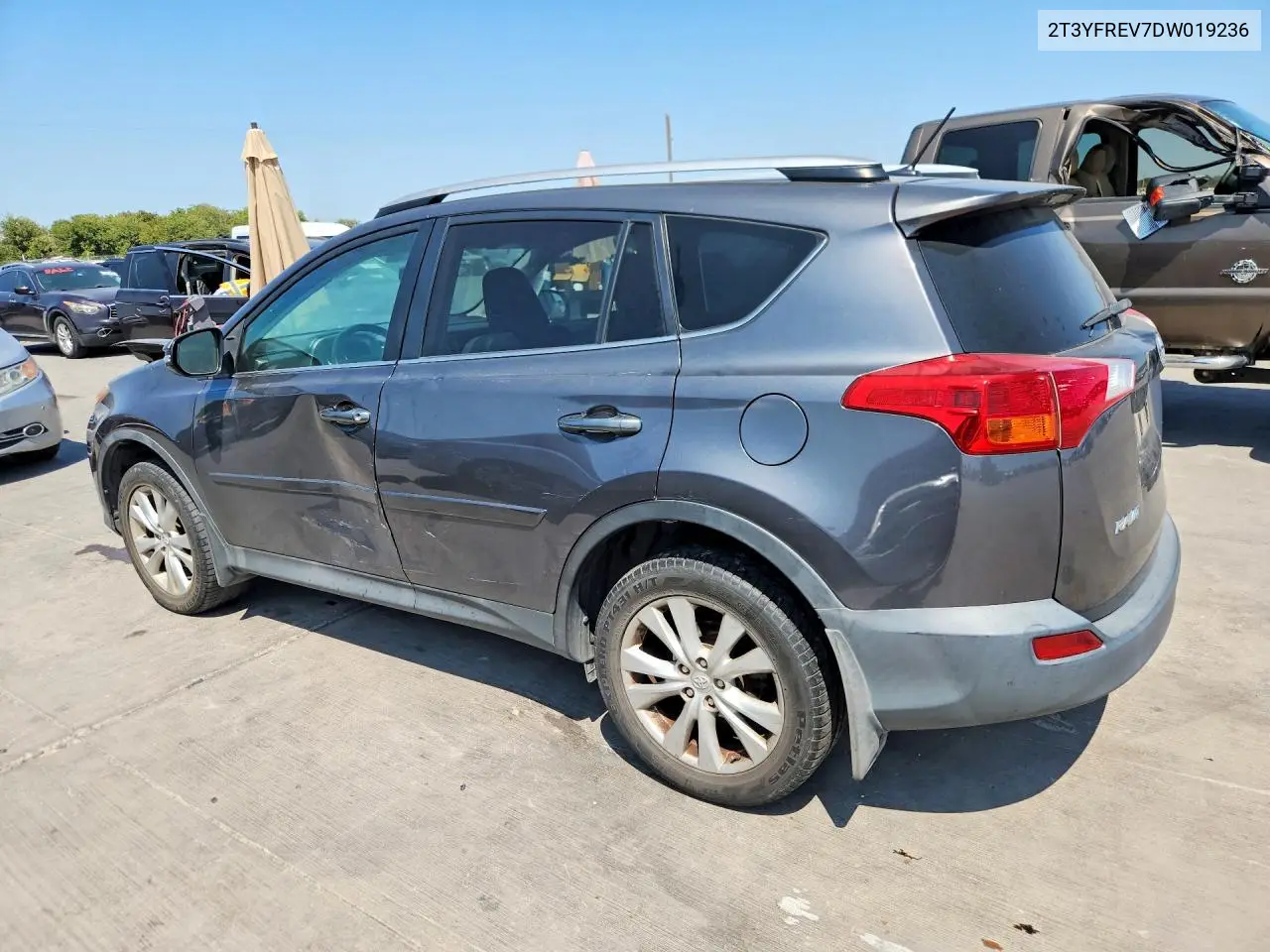 2013 TOYOTA RAV 4 VIN 2T3YFREV7DW019236 — фото 2