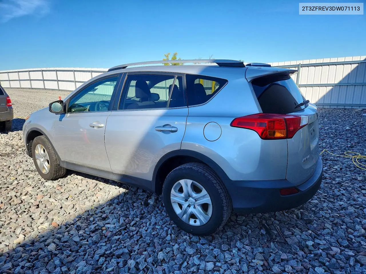2013 TOYOTA RAV 4 VIN 2T3ZFREV3DW071113 — фото 2