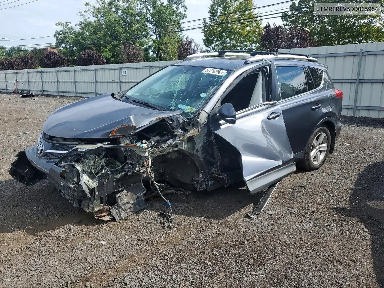 TOYOTA RAV 4 2013, VIN JTMRFREV5DD035954
