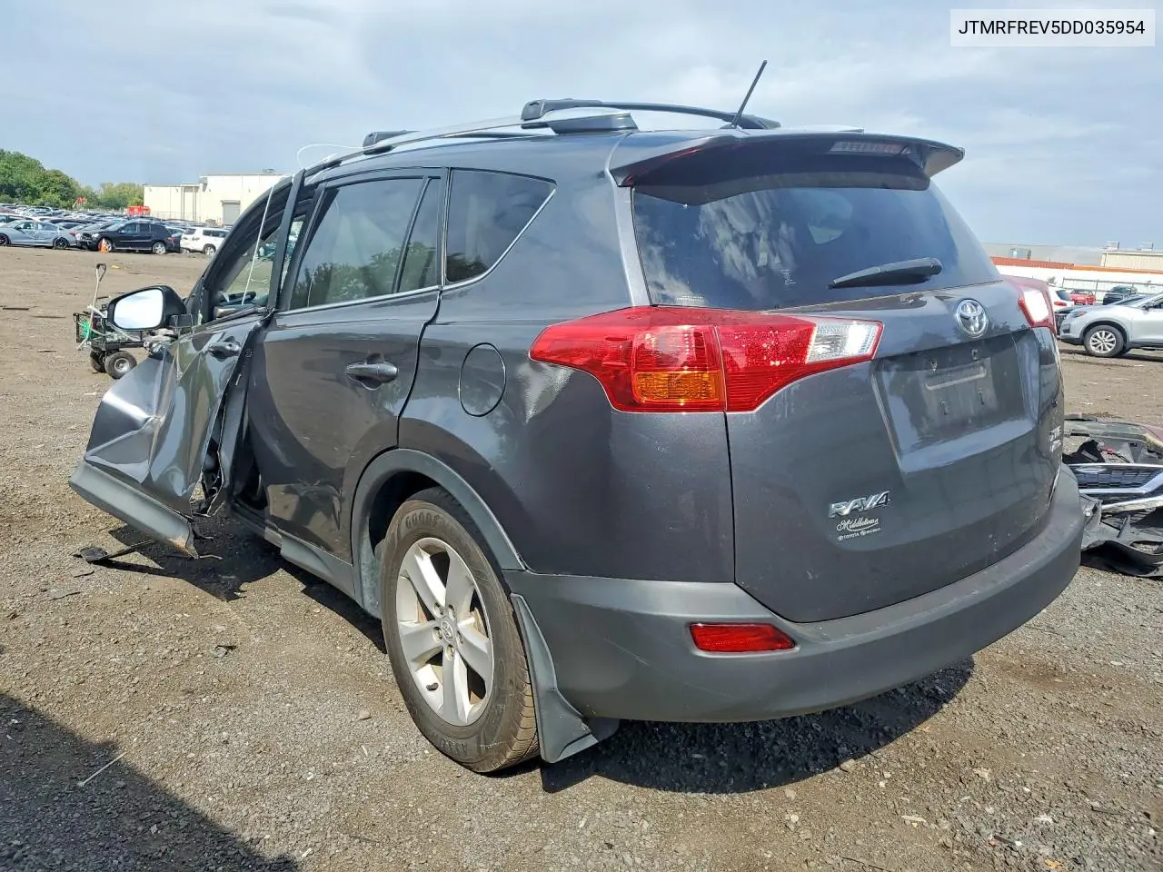 2013 TOYOTA RAV 4 VIN JTMRFREV5DD035954 — фото 2