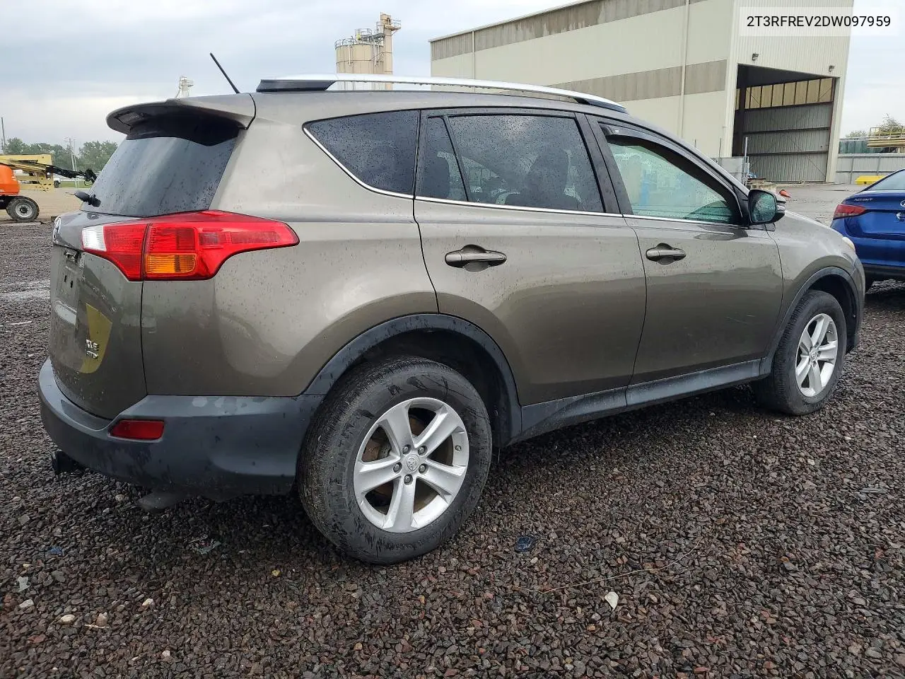 2013 TOYOTA RAV 4 VIN 2T3RFREV2DW097959 — фото 3