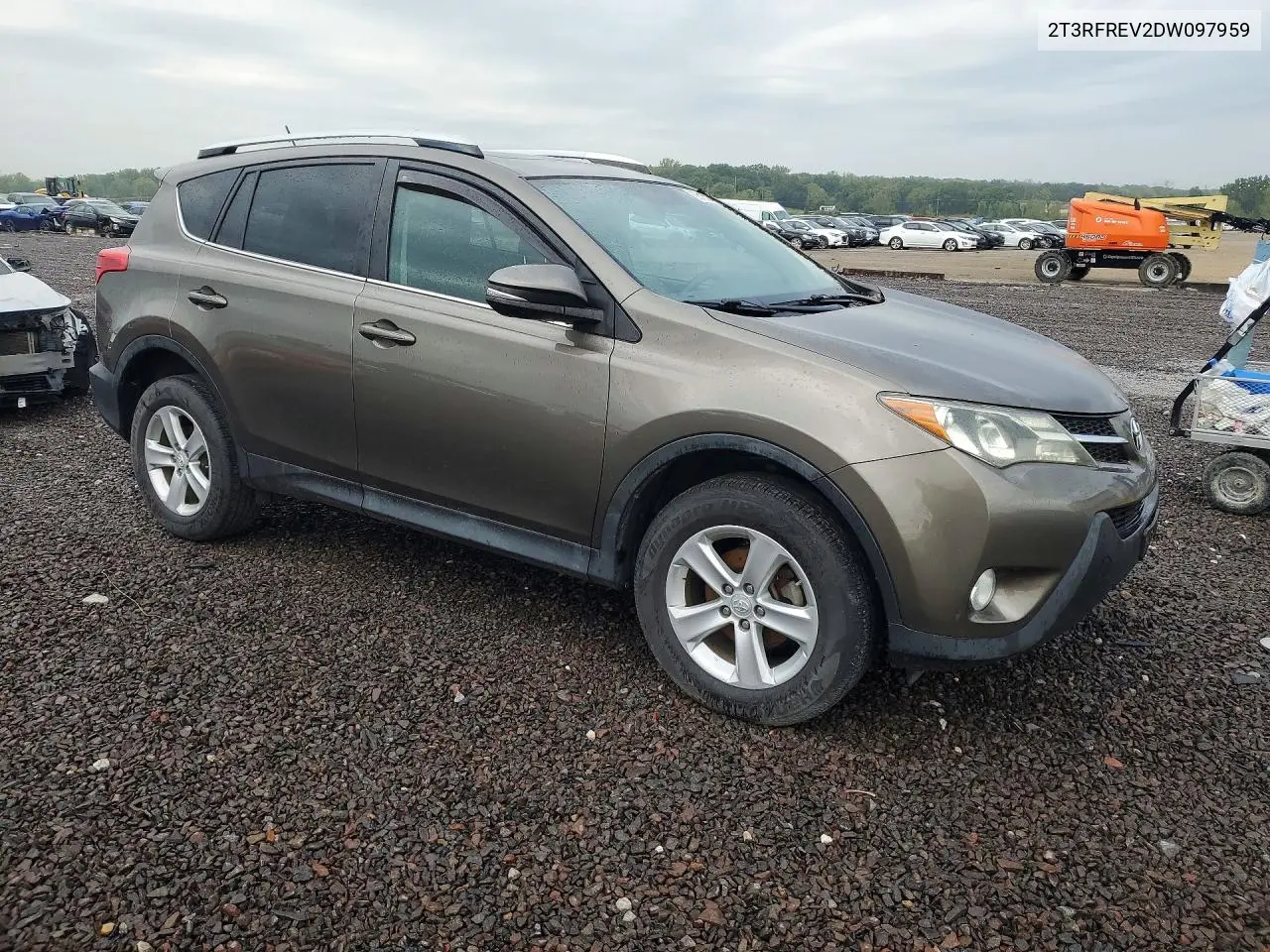 2013 TOYOTA RAV 4 VIN 2T3RFREV2DW097959 — фото 4