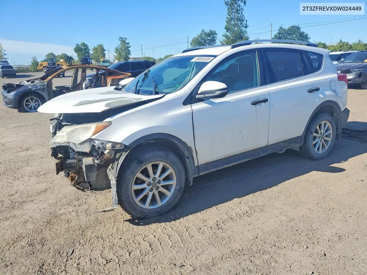TOYOTA RAV 4 2013, VIN 2T3ZFREVXDW024449