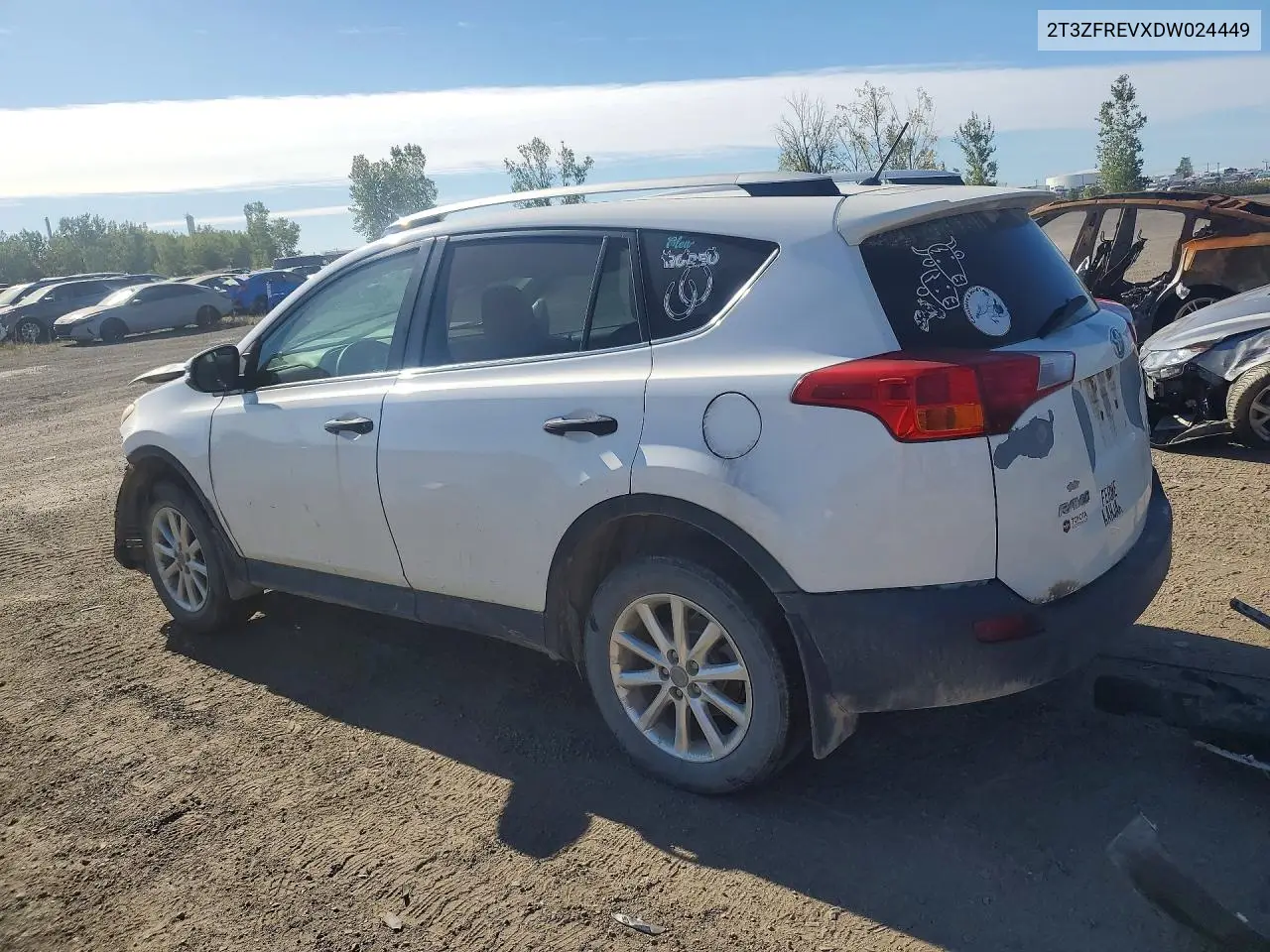 2013 TOYOTA RAV 4 VIN 2T3ZFREVXDW024449 — фото 2