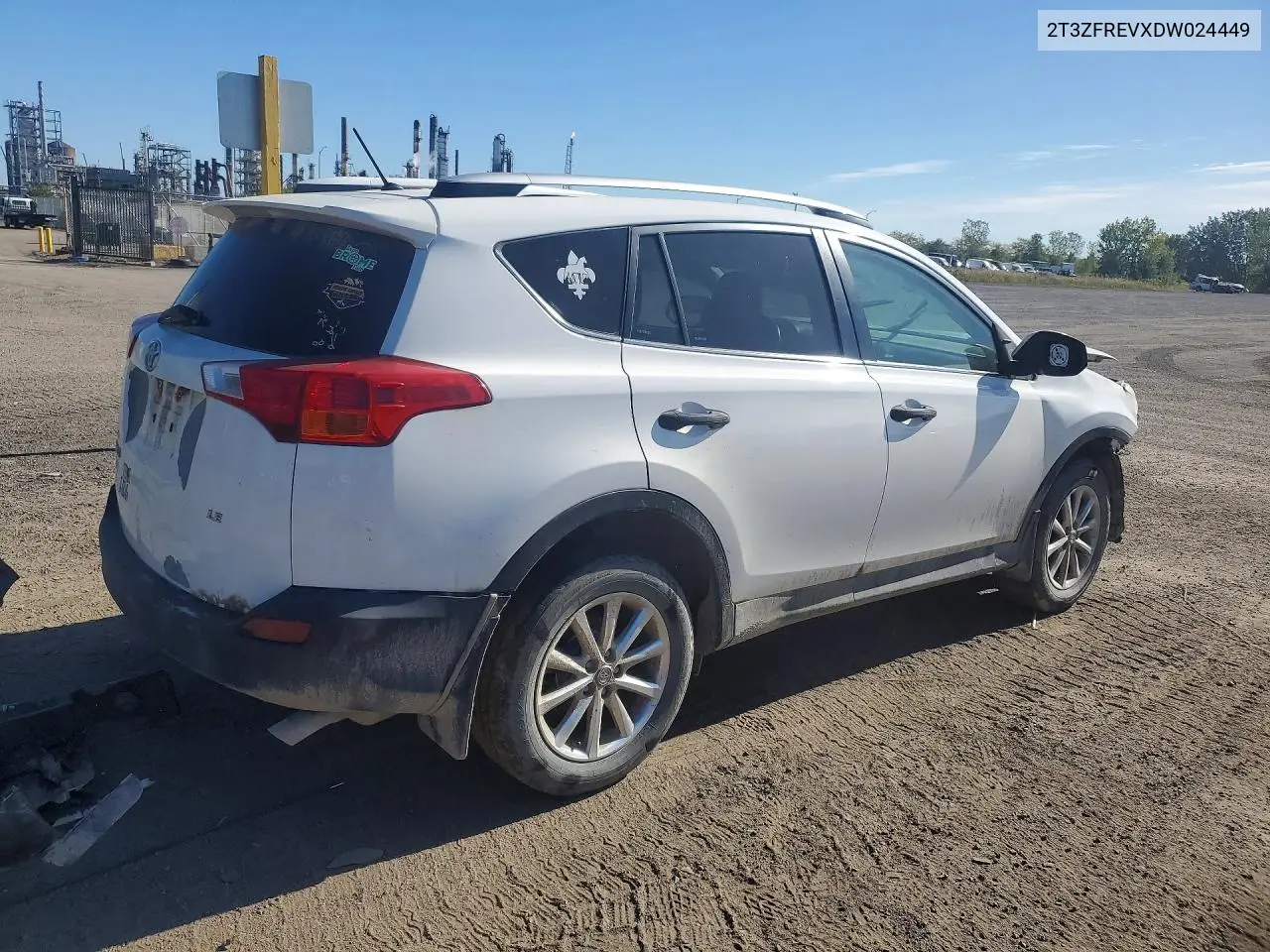 2013 TOYOTA RAV 4 VIN 2T3ZFREVXDW024449 — фото 3