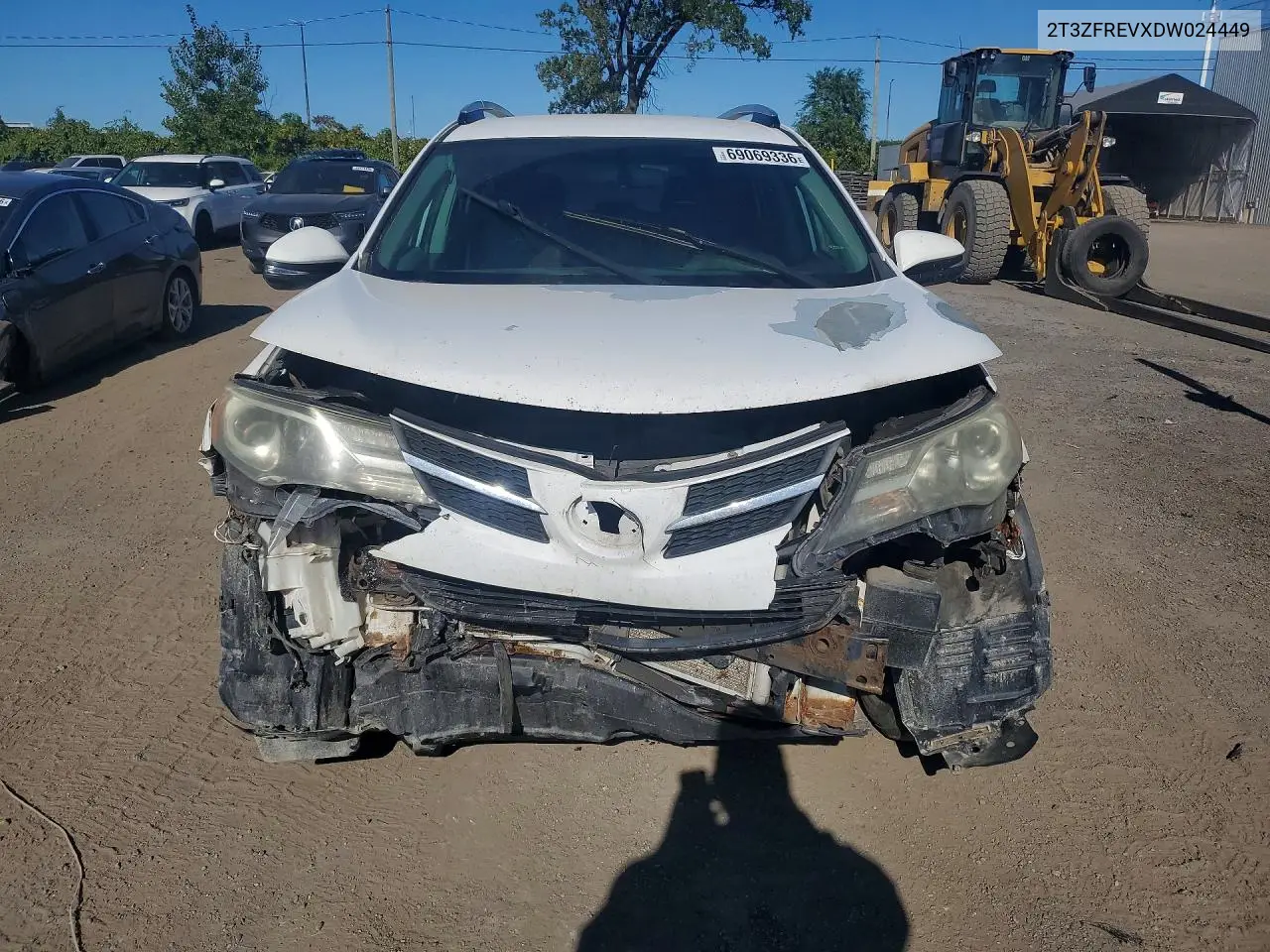 2013 TOYOTA RAV 4 VIN 2T3ZFREVXDW024449 — фото 5