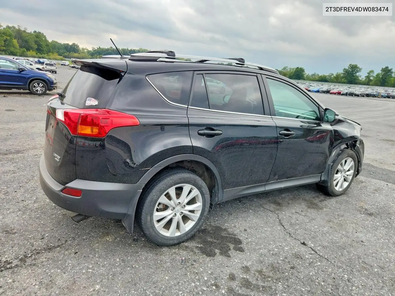 2013 TOYOTA RAV 4 VIN 2T3DFREV4DW083474 — фото 3