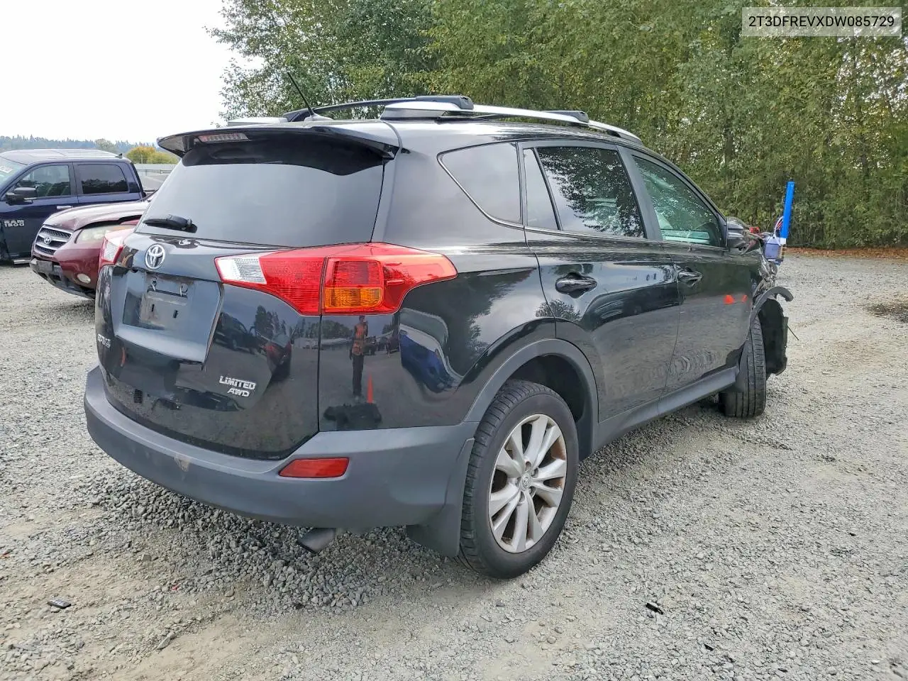 2013 TOYOTA RAV 4 VIN 2T3DFREVXDW085729 — фото 3