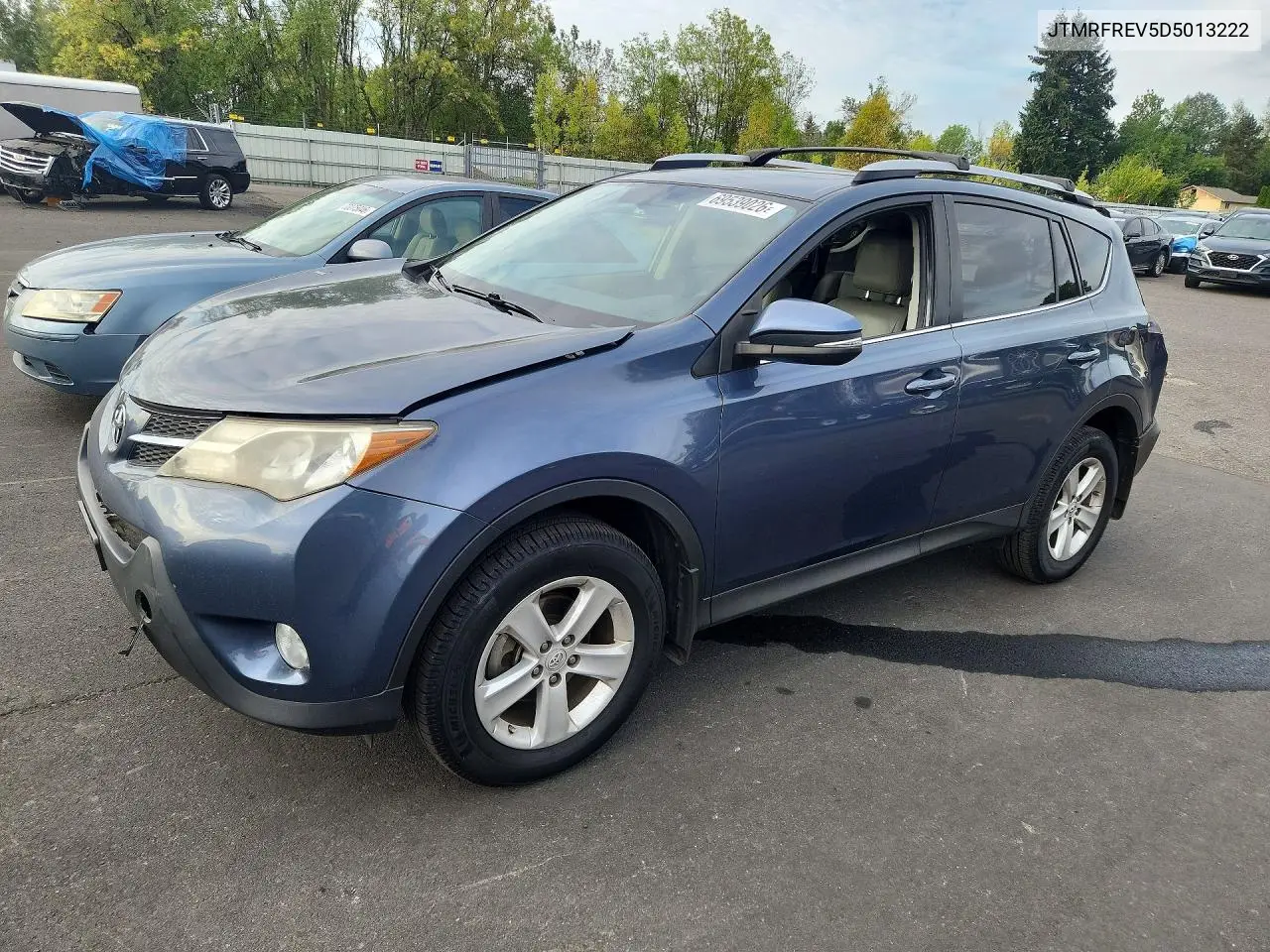 TOYOTA RAV 4 2013, VIN JTMRFREV5D5013222