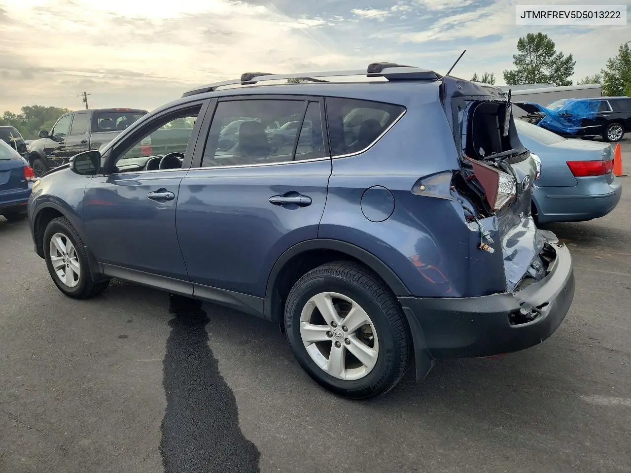 2013 TOYOTA RAV 4 VIN JTMRFREV5D5013222 — фото 2