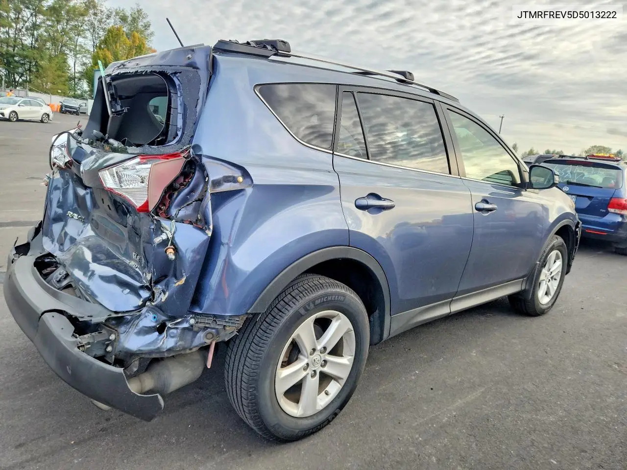 2013 TOYOTA RAV 4 VIN JTMRFREV5D5013222 — фото 3